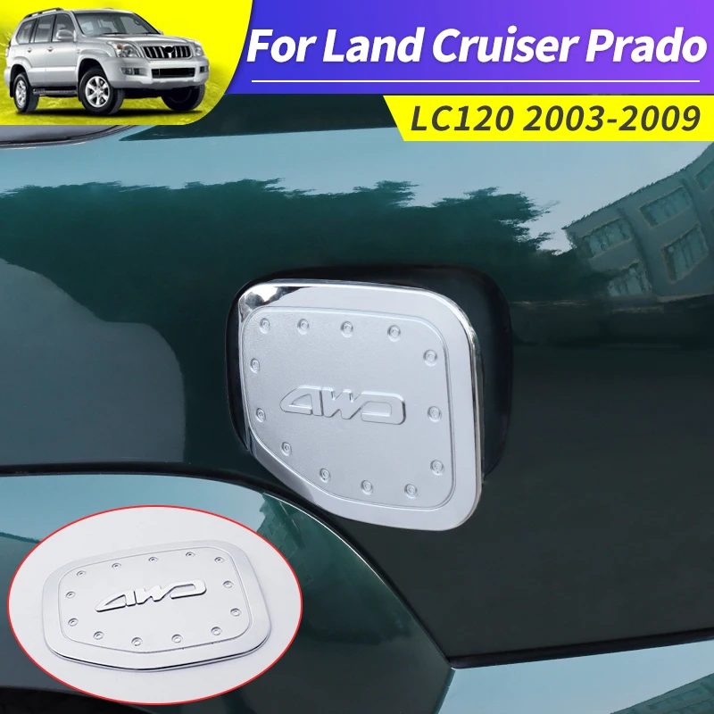 Applicable To 2003-2009 Toyota Land Cruiser Prado 120 Fuel Tank Cap Modification Lc120 Car Decoration Accessories