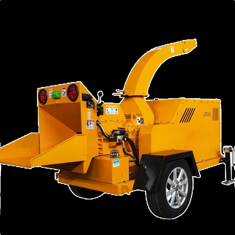 Mobile Wood Branch Crusher Wood Crushing Machinery Branch Crusher Environmental Forestry Machinery