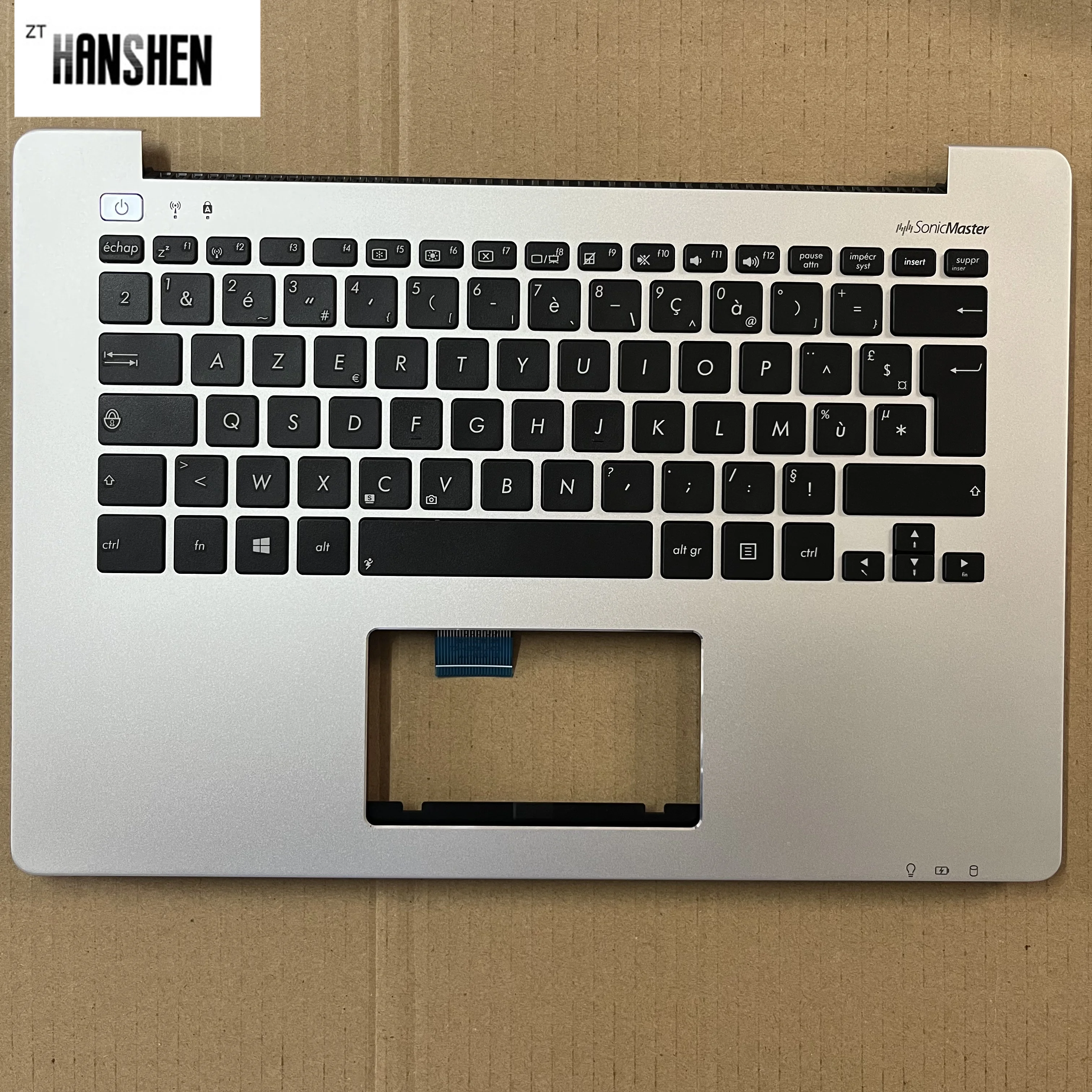 

HANSHEN FR GR LA SP for Asus Q301LP Q301LA S301 V301L V301LA V301LP R304LA R304L S301L S301LA S301LP with Cover C KEYBOARD