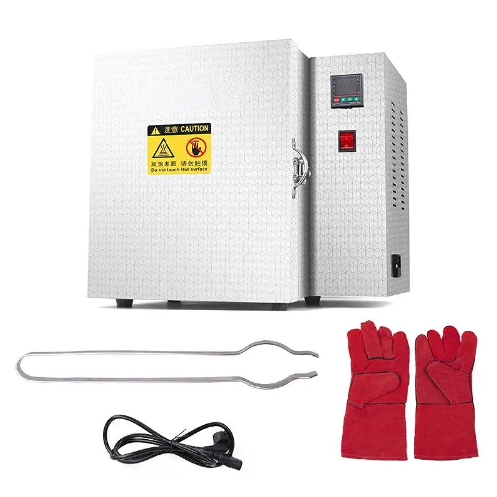 

Инкубатор с непрерывным нагревом 800 градусов 15*15*20 см, 1500 Вт, цифровой дисплей, многофункциональная печь, машина для ювелирных изделий, печь для выгорания