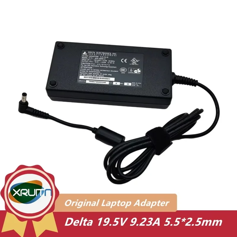 

Delta 19.5V 9.23A 5.5*2.5 Genuine ADP-180TB F180W Laptop Adapter For HASEE MSI GT60 GT70 GS63VR GS73 17B4 GE63 GE73 ADP-180EB D