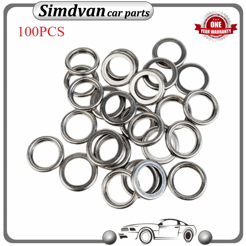 20/100PCS 11177-64010 1117764010 Fuel Injector Gasket for Nissan Mitsubishi Toyota Diesel Car 2C 3C 4M40 4D56 2L 3L