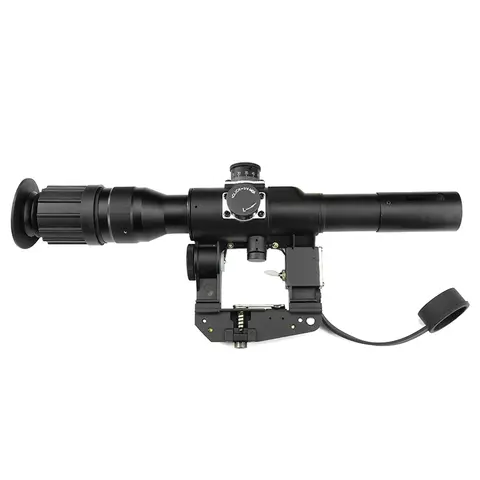 SVD 4x26 High-Power Tactical Optical Sight Scope Waterproof Metal Long Range Red Illuminated HD Reticle High Glass Ranging