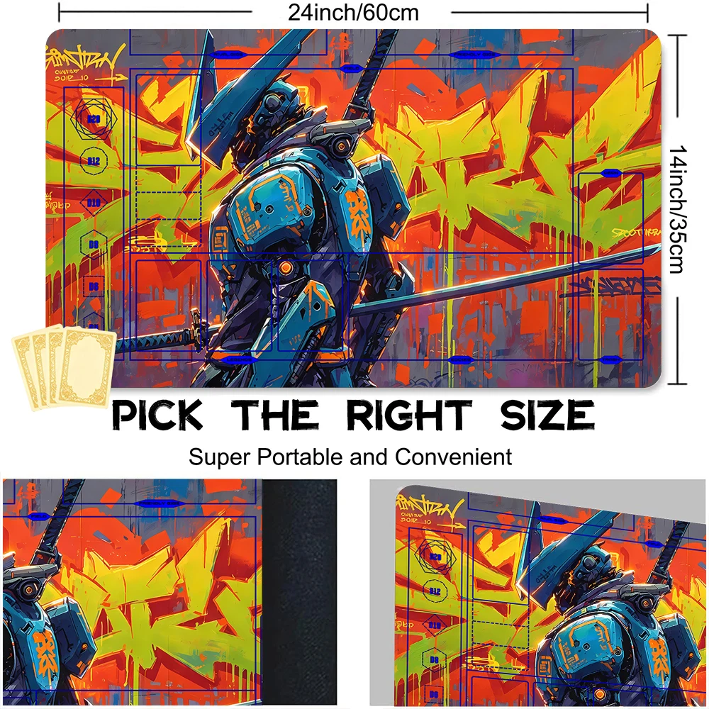 Cool Mecha Cyber PM TCG speelm - Door Mat Blank recensie en prijs