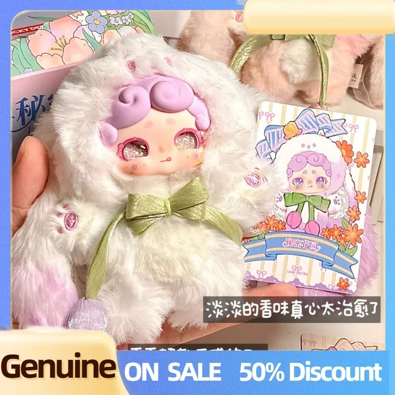 

Luckydeernai V2 Secret Garden Series Vinyl Dolls Blind Box Plush Pendant Lucky Deer Nai Figure Mystery Box Trendy Toys Gifts