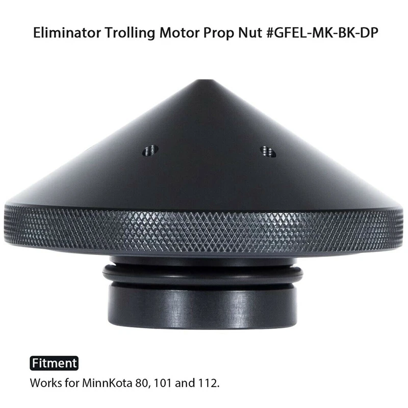 Eliminator Prop Nut GFEL-MK-BK-DP Replace For T-H Marine For Minnkota 80, 101 And 112