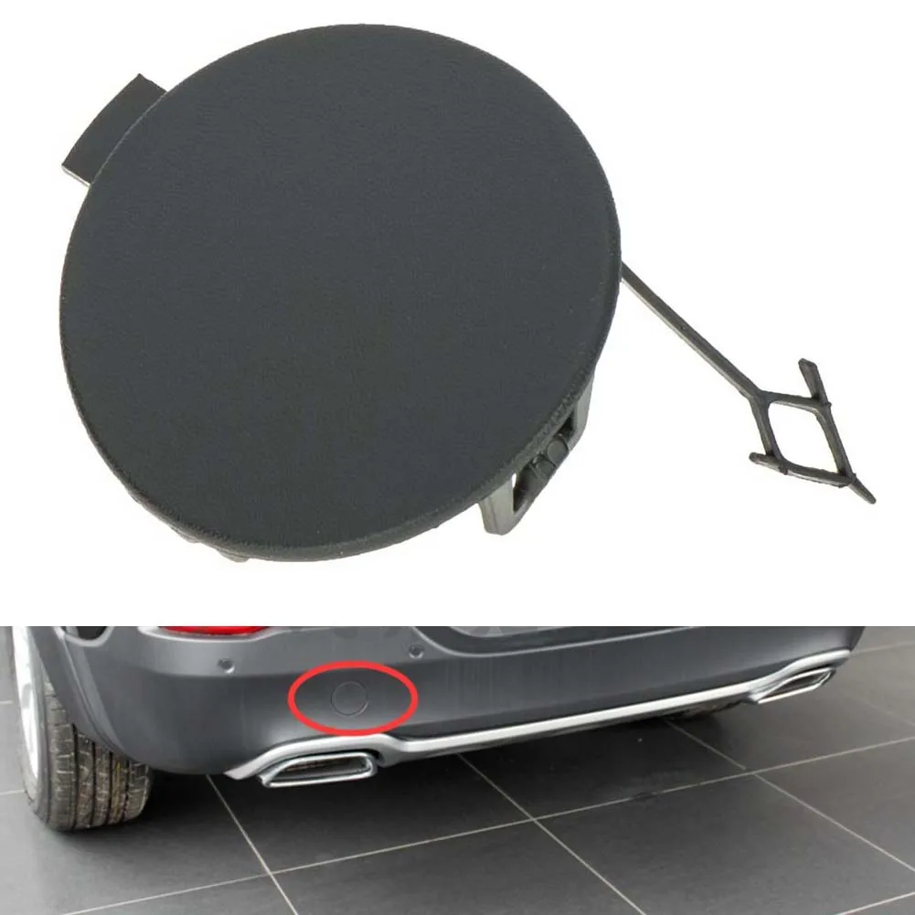 Black Auto Rear Bumper Towing Hook Eye Cap Cover For Jeep Cherokee 2014 2015 2016 2017 2018 68203273AE Car Accessories