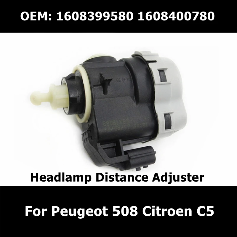 

89062253 1608400780 1608399580 передняя фара для Peugeot 508 для Citroen C5 регулирующее расстояние фары