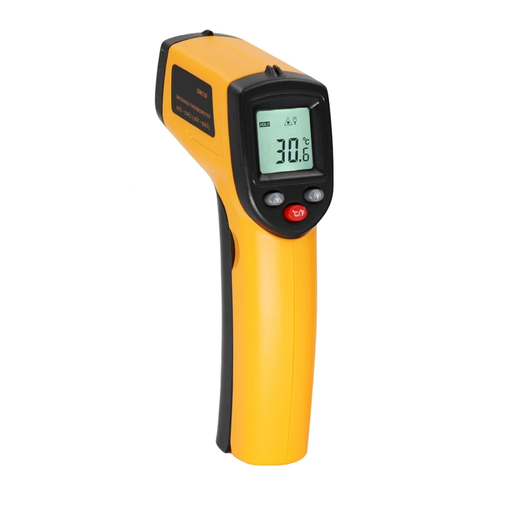 Temperature Meter Infrared Thermometer HVAC Inspection 20s Auto Shutdown Powered By 2x AAA Batteries Measurement Range -50 400 C