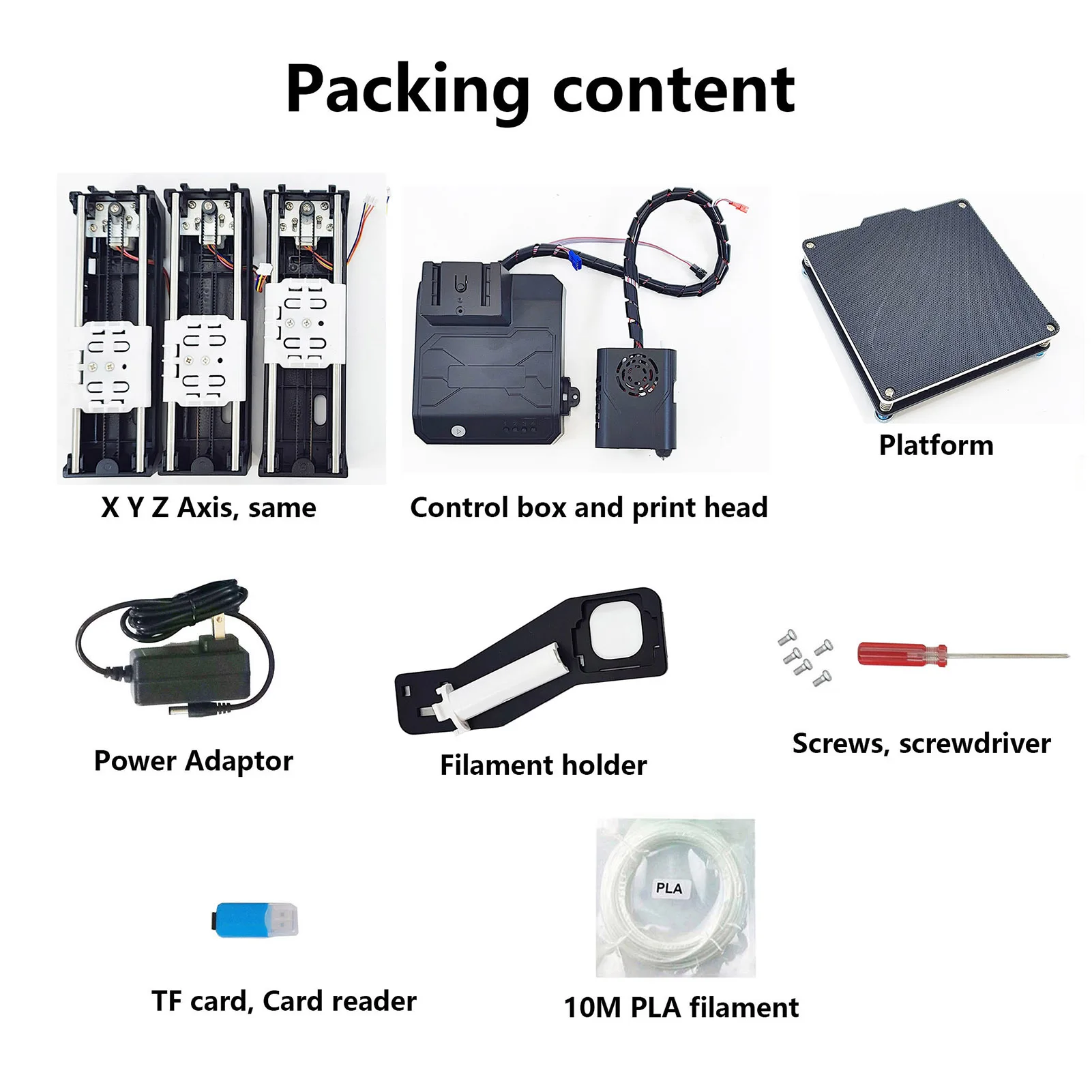 EasyThreed K9 มินิเดสก์ท็อปการพิมพ์สําหรับเด็ก 100x100x100 มม.ขนาดพิมพ์ One-Key การพิมพ์ TF Card สําหรับผู้เริ่มต้น