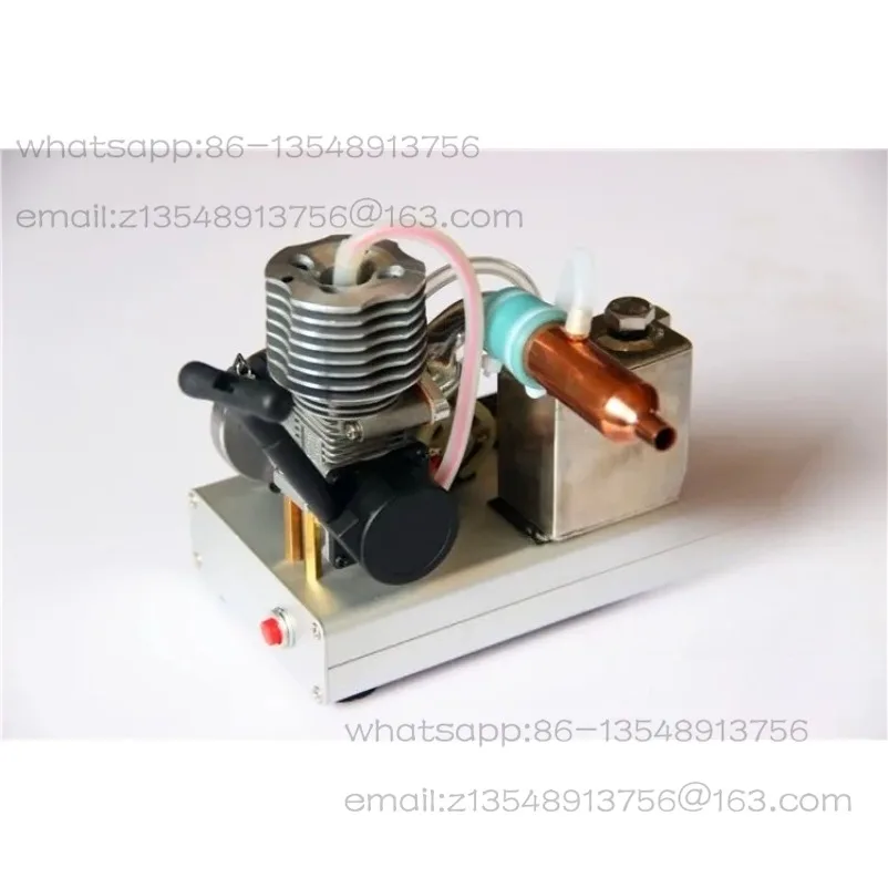 Manual/electric start 15-level engine methanol engine small mini internal combustion engine DIY to accessories