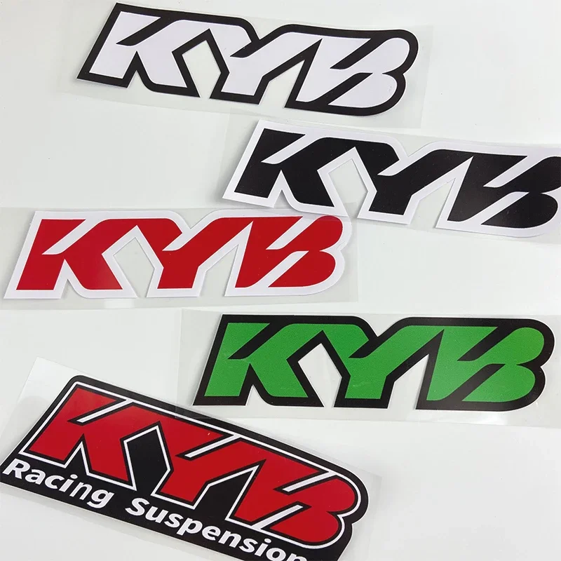 

2PCS Motorcycle Stickers Motocross Front Forks Kyb Showa Wp for Shock Absorbers Cool Logo Vinyl Suspension Durable Vinyl Decals