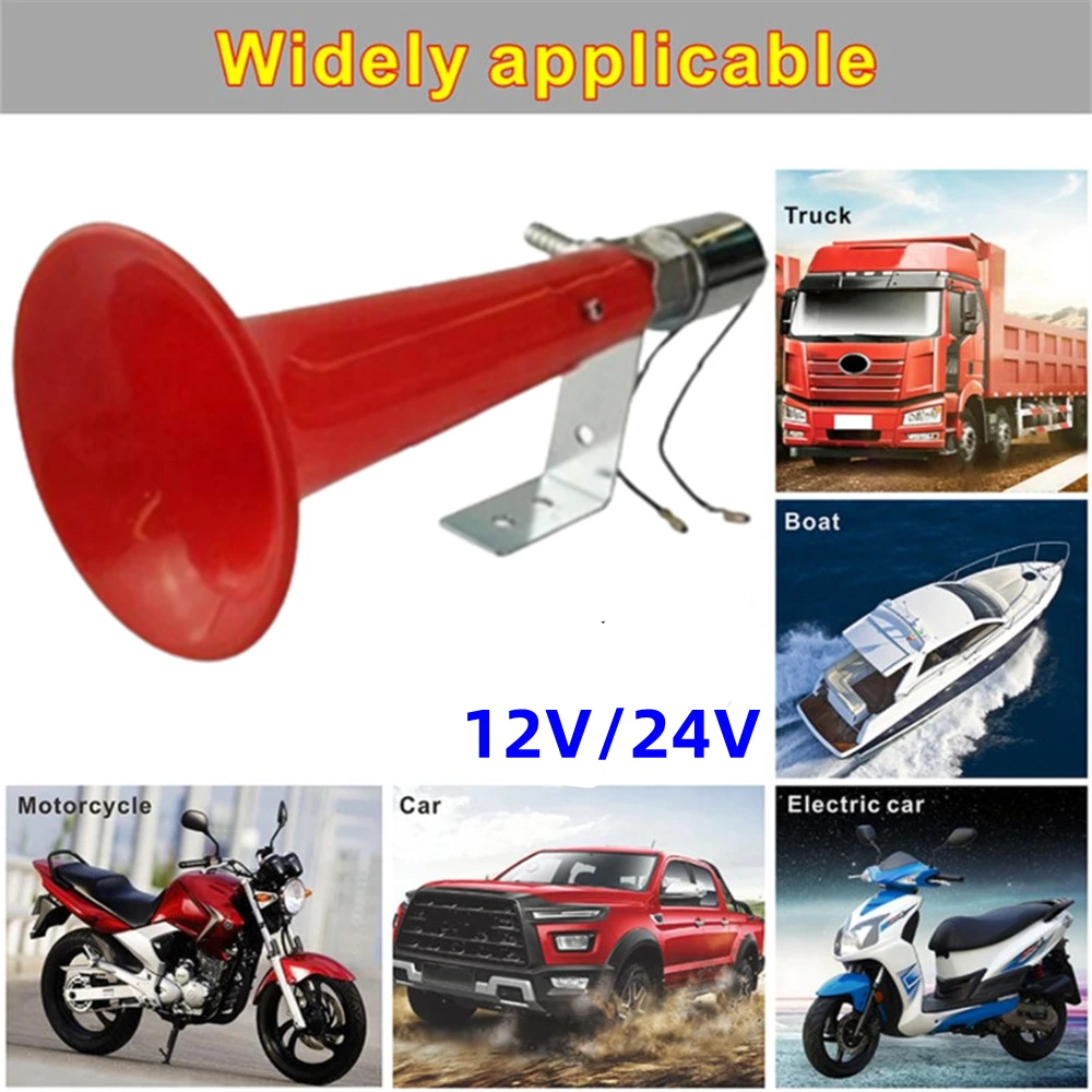 Wolf Whistle Air Horn 12v/24v Super Loud Bird Sound Whistle Alarm Horn Trumpet Compressor For Car Truck Motorcycle Van