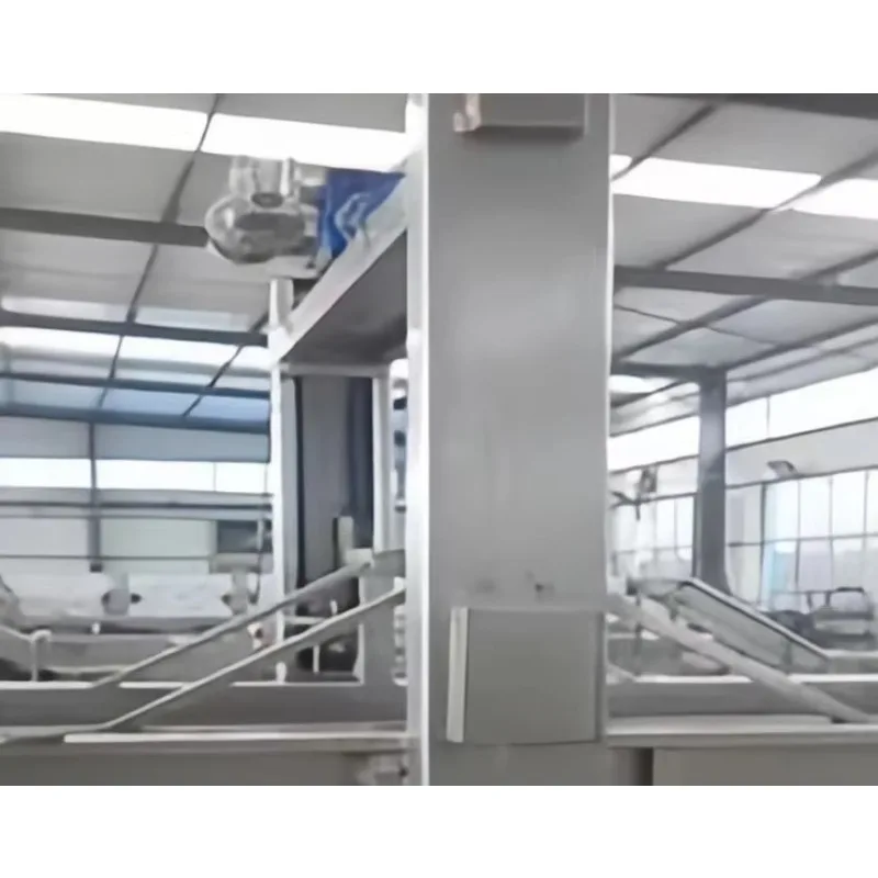 ماكينة ذوبان اللحوم المجمدة المتوفرة للطاقة أوتوماتيكية بالكامل، معدات النفق المستمر، ذوبان موحد لنباتات اللحوم