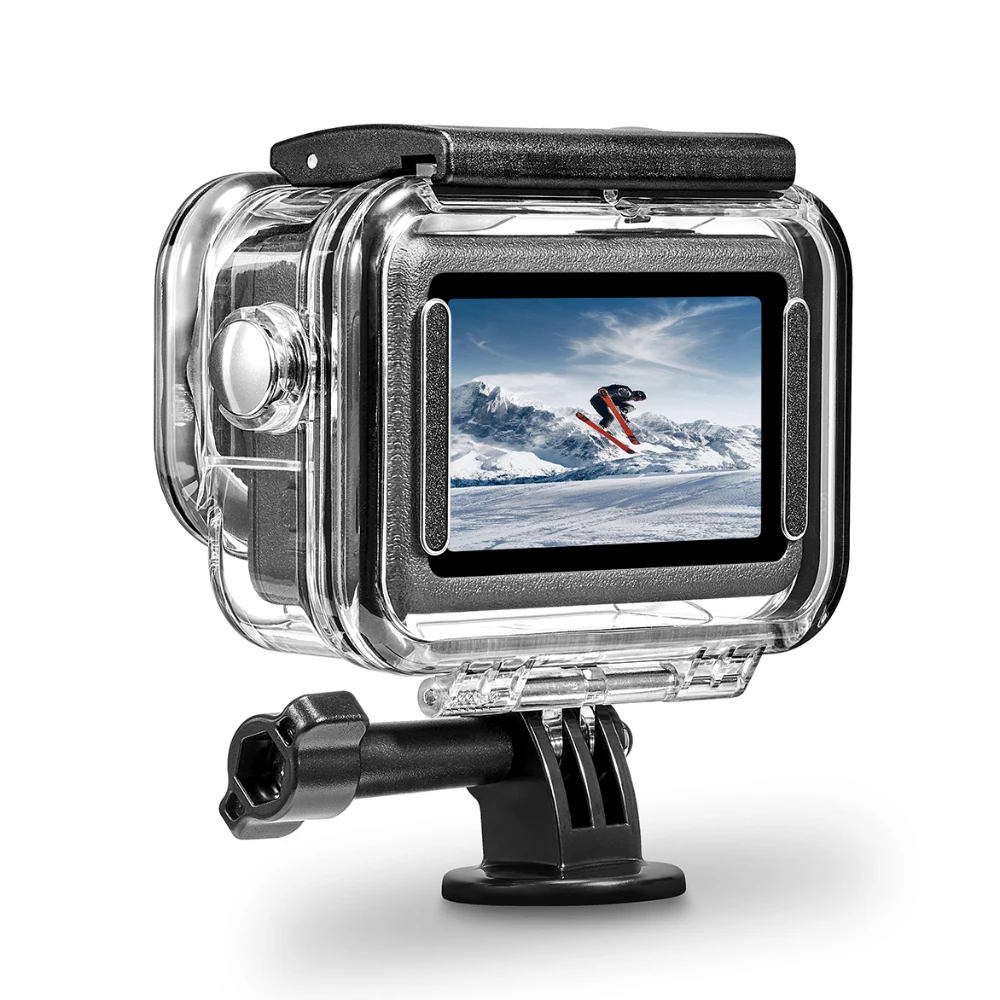 Obudowa do nurkowania 60m dla DJI Osmo Action 6, wodoszczelna obudowa podwodna, ochronna osłona do nurkowania, mocowanie, akcesoria do Action 6 — zdjęcie produktu 4