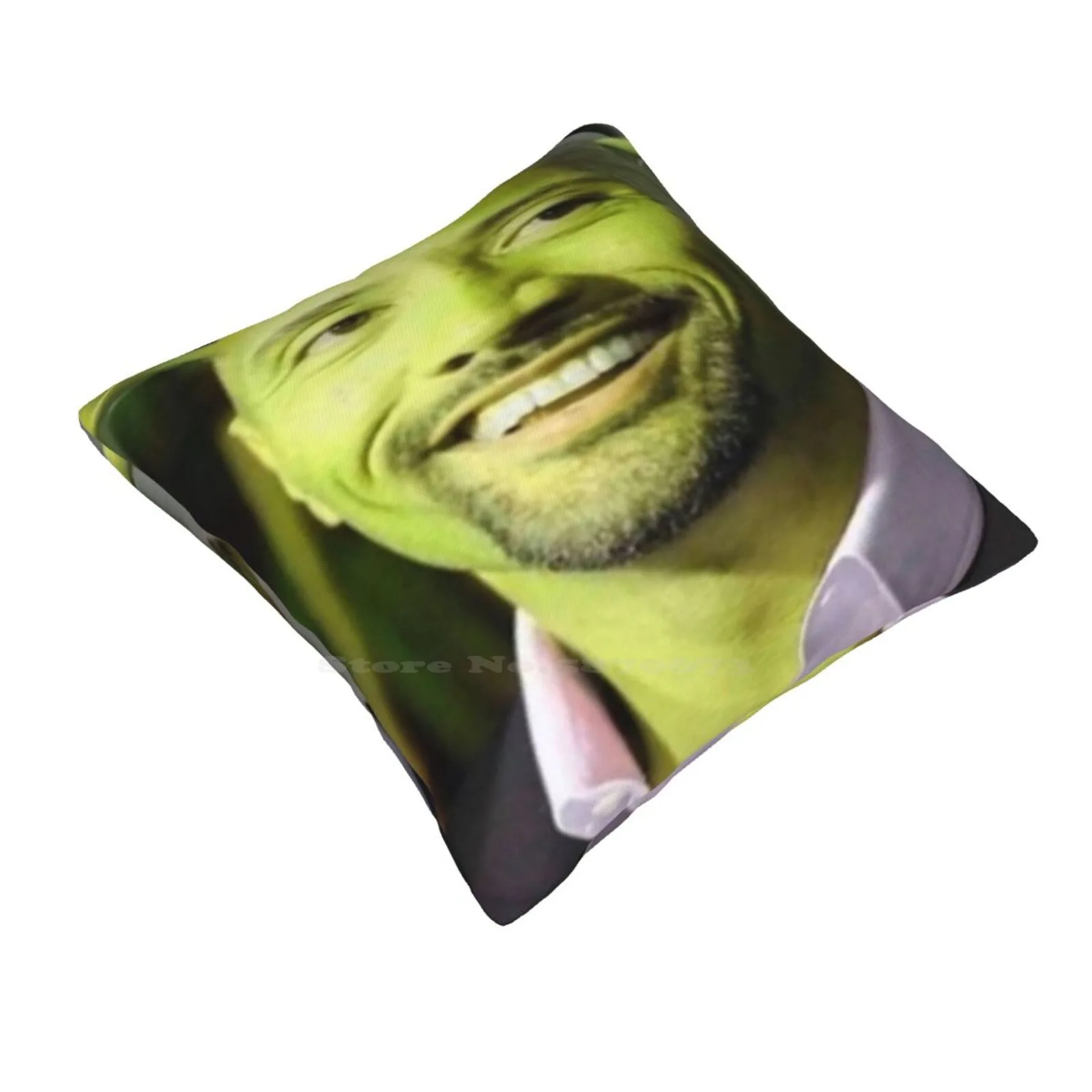 The Shrock Home Sofa Car Cushion Cover Pillowcase Theshrock Therock Obamapicasso Cheese Funny Nice Cool Rocket