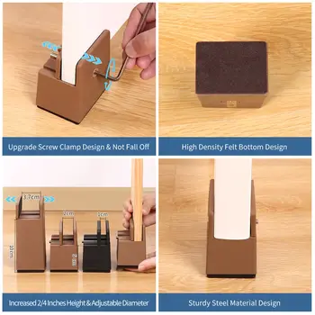 8 best sales Nohy stolu s upínacími svorkami - №4