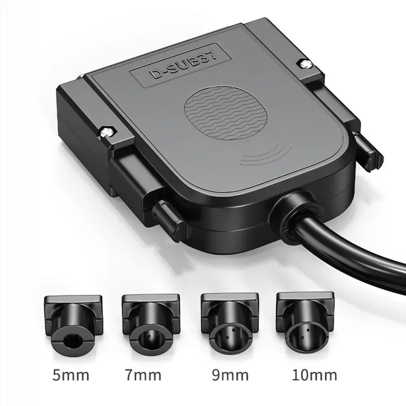 

DB37 Pin Male Female Connector Industrial Grade D-SUB 37Pin Solder-free Joint Plug DB37 Breakout Board Wiring Terminal Adapter