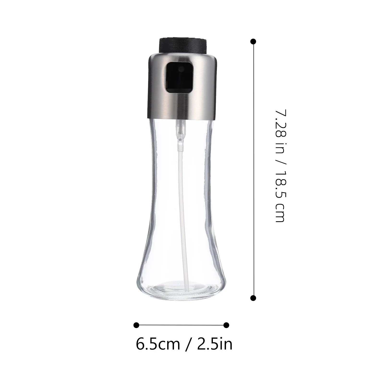 

Ecofriendly Oil Storage Bottle Transparent Design Kitchen Supply for Olive Vinegar Soy Sauce Cooking Wine 120Ml