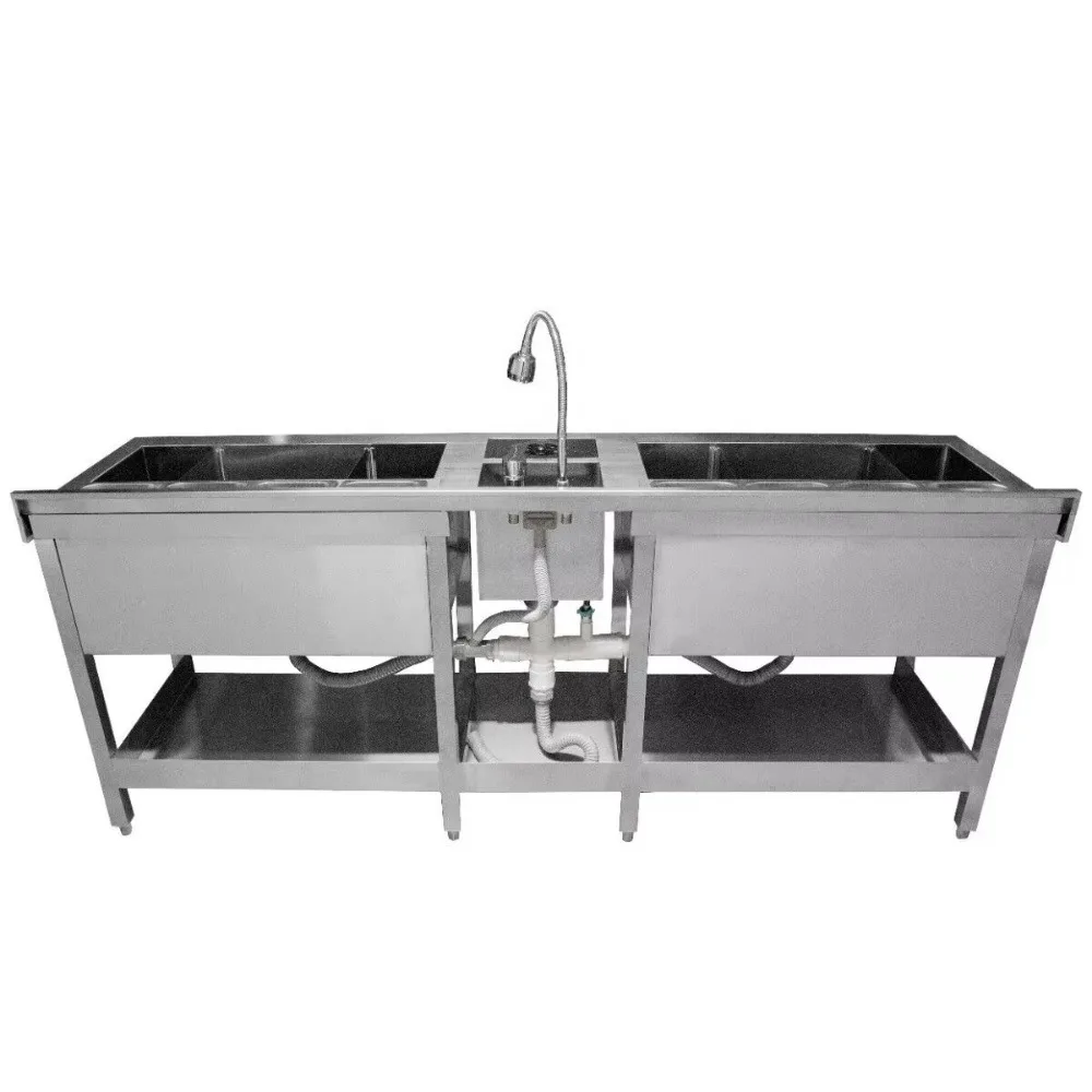 Combination Cocktail Bar Station With Blender Sink and Food GN Pan Insulated Ice Well