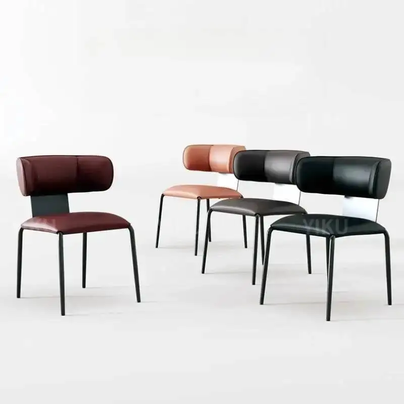 كرسي جزيرة الطعام كرسي الطعام الإيطالي نمط المعيشة غرفة المنزل كرسي مسند الظهر كراسي فاخرة كراسي غرفة نوم الترفيه