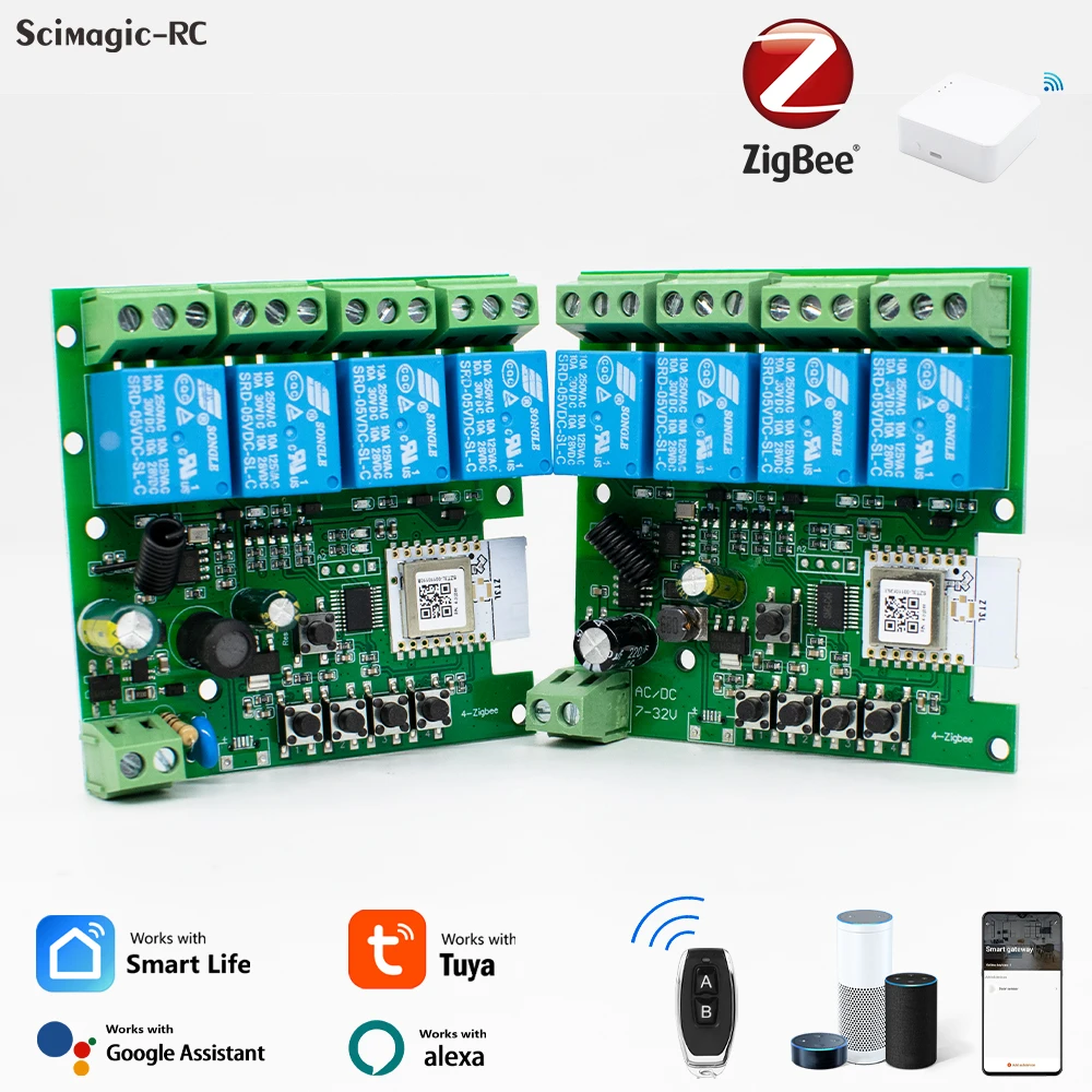 4CH Tuya Zigbee 3.0…