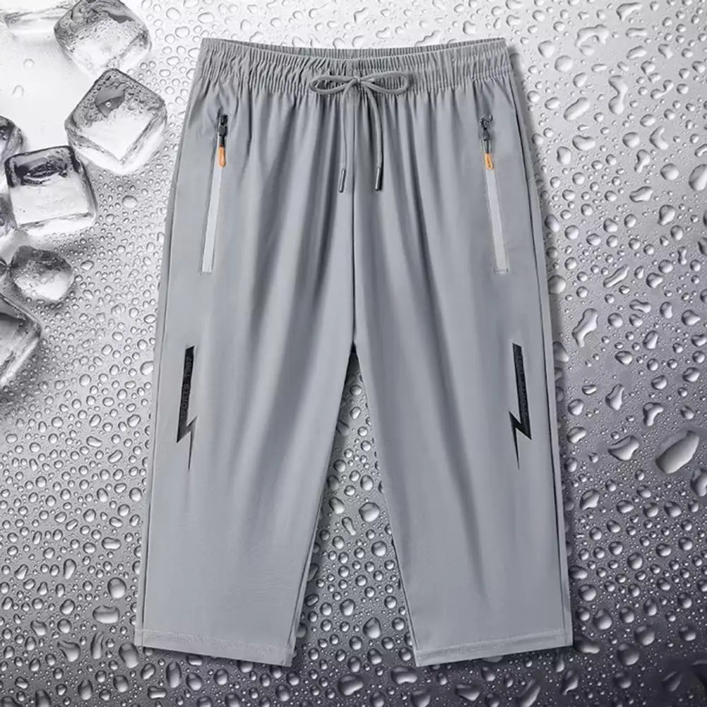 

Men Trousers Elastic Waist Loose Jogging Running Men Summer Sweatpants Deep Crotch Men Summer Sweatpants Male Clothing