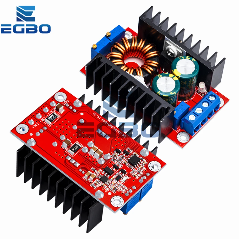 DC DC CC CV Buck Boost Converter 9-35 to 1-35V 80W Buck Booster DC Step Down Step Up Adapter Module Adjustable Voltage Regulator