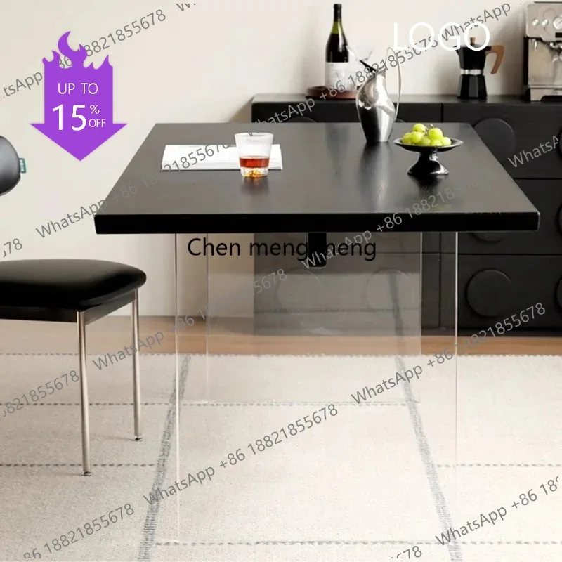 

Modern Luxury Dining Table Chairs Conference Nordic Lounge Bistro Dining Table Designer Service Mesas De Jantar Garden Furniture