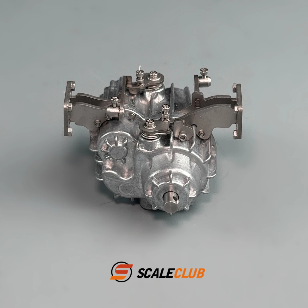 RC 1/14 Metall-Differential-Verteilergetriebe mit Sperrmechanismus für Tamiya Hydraulikbagger, Lader, Muldenkipper, Tripper DIY-Teile – Detail 3