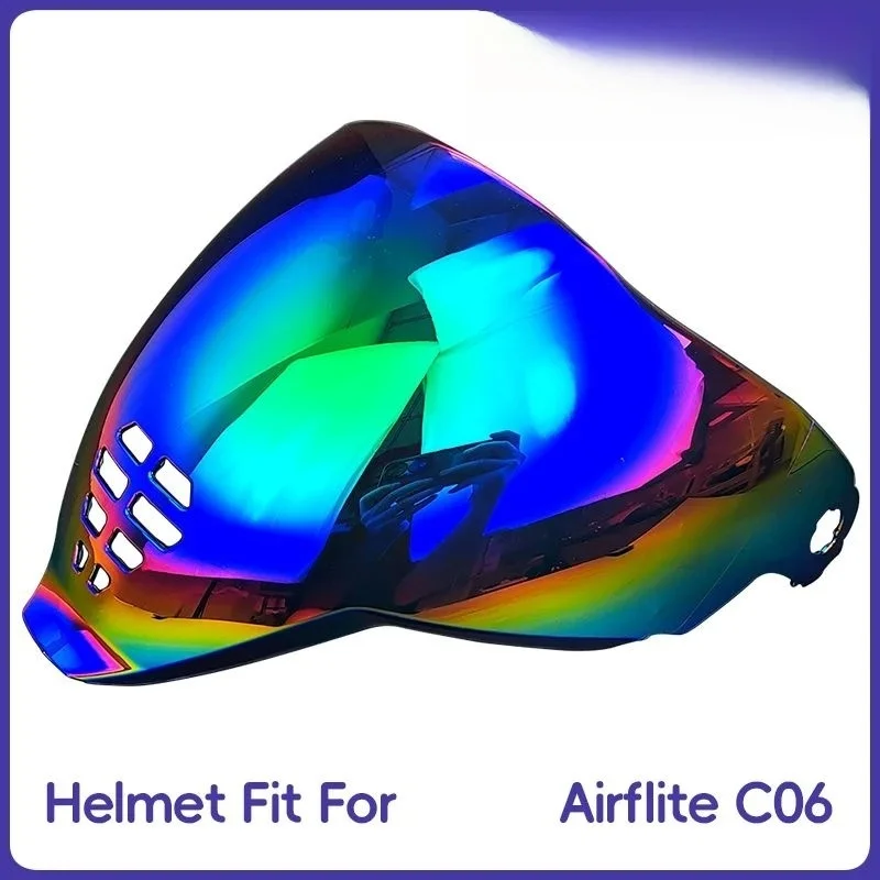 

Full Face Lens Windshield Shield Motorcycle Helmets Visor For Airflite Anti-UV Detachable Unisex Helmets Glasses Lens