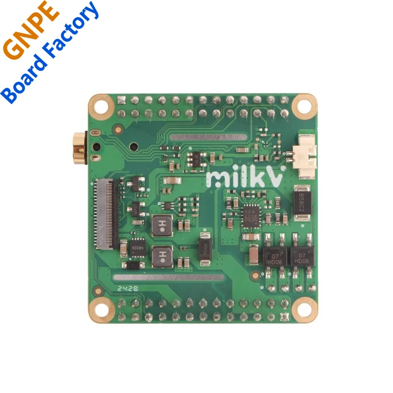 لوحة توسيع Milk-V Duo S PoE HAT على متن MIPI DSI منفذ عرض منفذ إدخال/إخراج الصوت