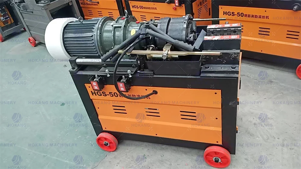New Automatic High Efficiency Rebar Thread Rolling Machine with Pure Copper Motor Screw & Bolt Making Hydraulic Processing