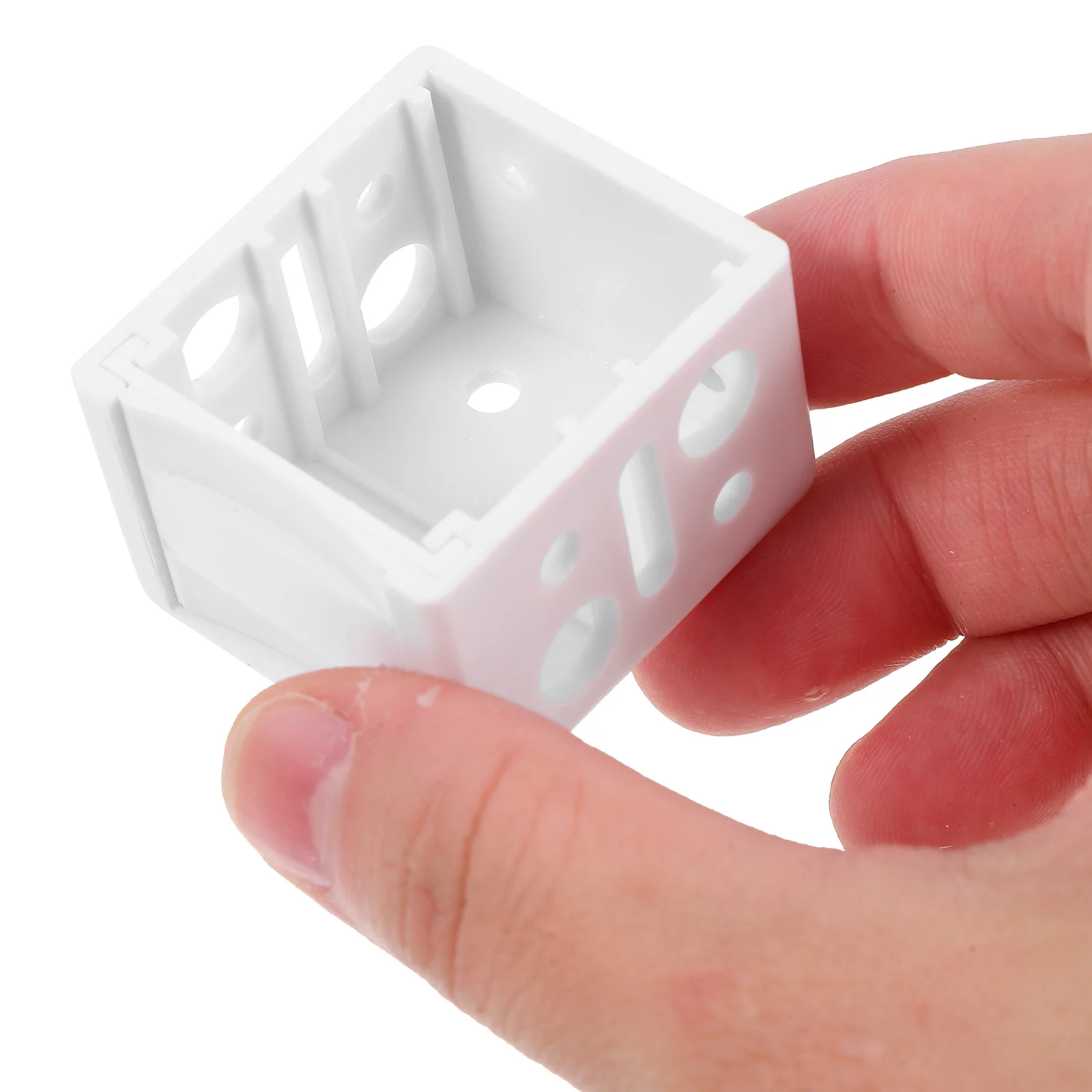 4 шт. белые кронштейны для жалюзи, сверхмощные опорные кронштейны для оконных жалюзи, поручни, простая установка, инструменты не требуется, замена