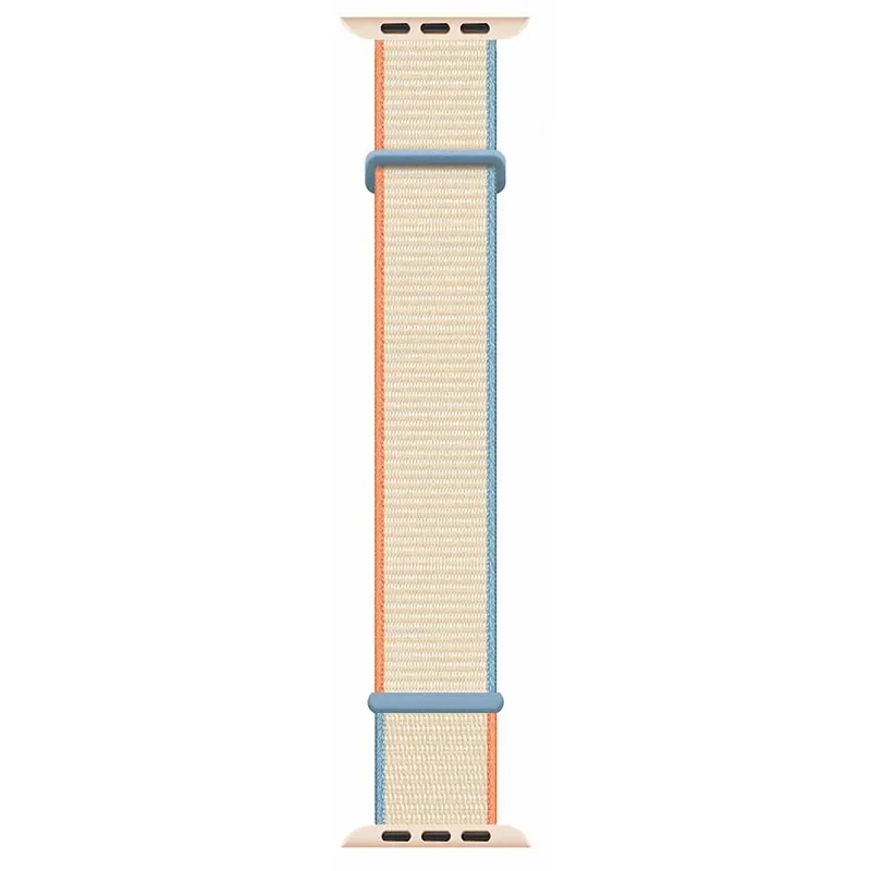 2 SZTUKI nylonowych pasków do Apple Watch Pasek 8 7 SE 6 5 4 Ultra 49MM 40MM 44MM 45MM 41MM Bransoleta akcesoria do IWatch Series 40mm — zdjęcie 5