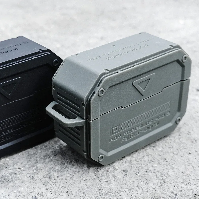FATBEAR Shockproof Rugged Armor Protective Case Tactical Military Grade Cover for HUAWEI  FreeBuds Pro2+ Pro 2