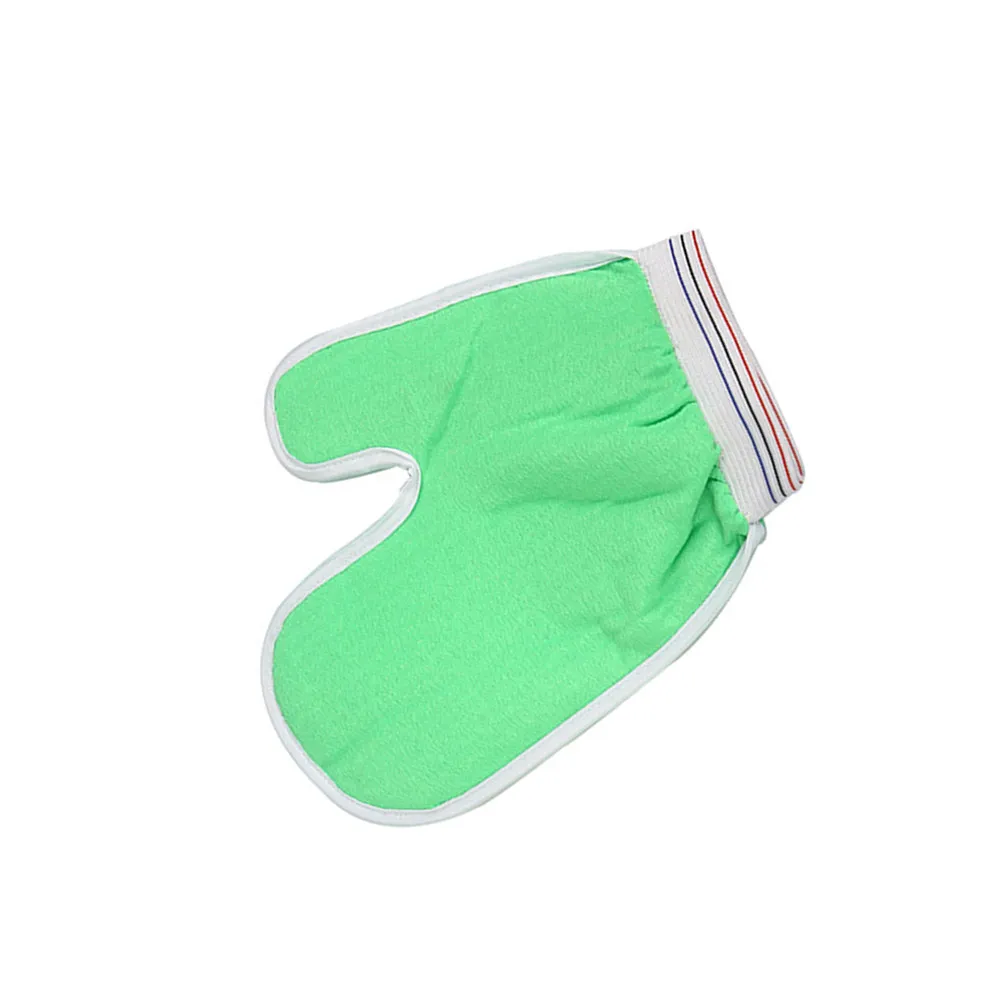 

Bath Gloves One Pair Soft Exfoliating Shower Mitts for Gentle Body Scrubbing and Rich Lather Creation Random Color