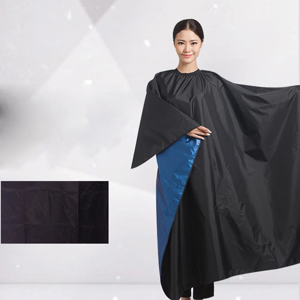165X140Cm Hairdressing Cape Waterproof Non-Stick Anti-Static Breathable Easy Dry Long Haircut Apron For Barber Dye