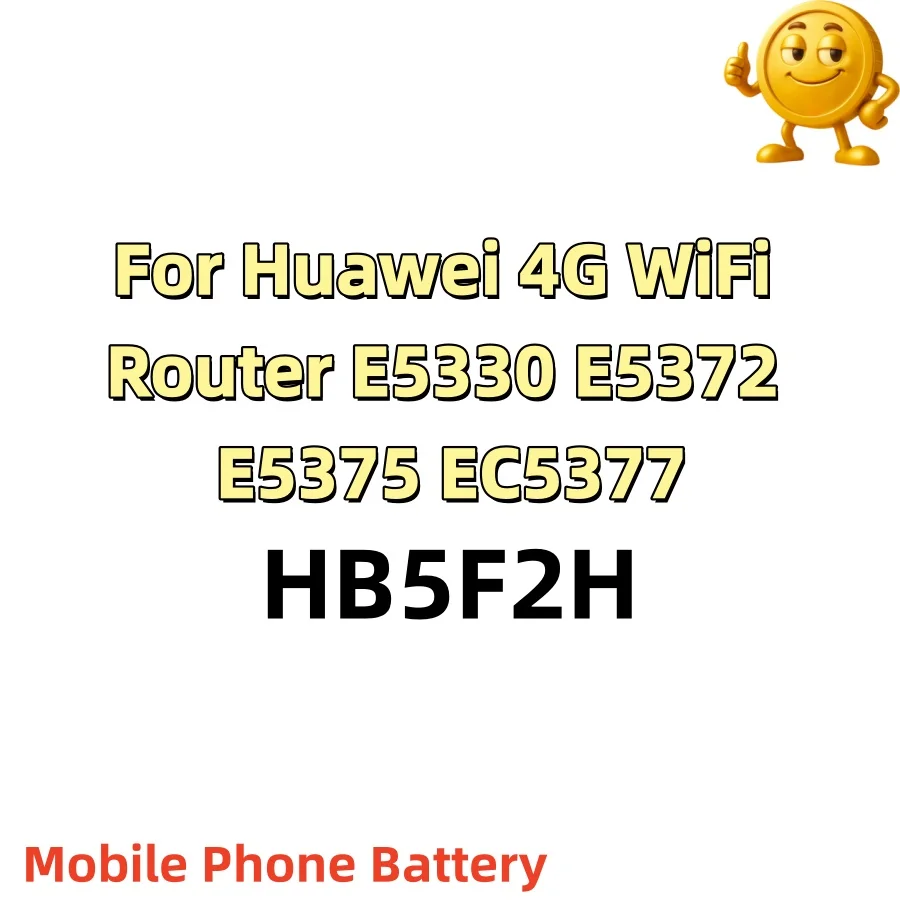 100% New HB5F2H 1780mAh Li-ion Battery For Huawei 4G WiFi Router E5330 E5372 E5375 EC5377 Replacement Battery+Tools