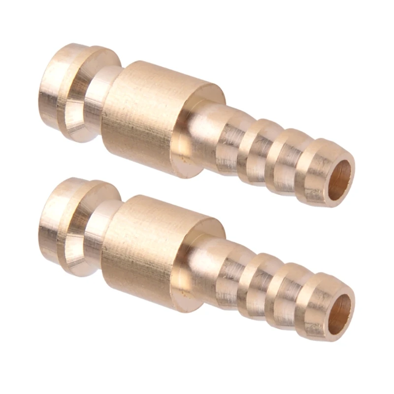 2Pcs Durable Brass Water Speed Adapter Quick Connector for TIG Welding Torch Intake