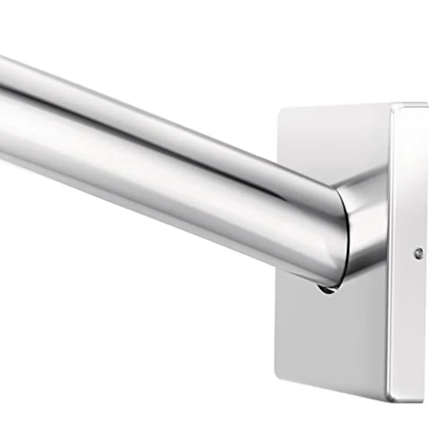

Triva 5-Foot Curved Fixed Mount Shower Curtain Rod with Pivoting Flanges CSR2167CH