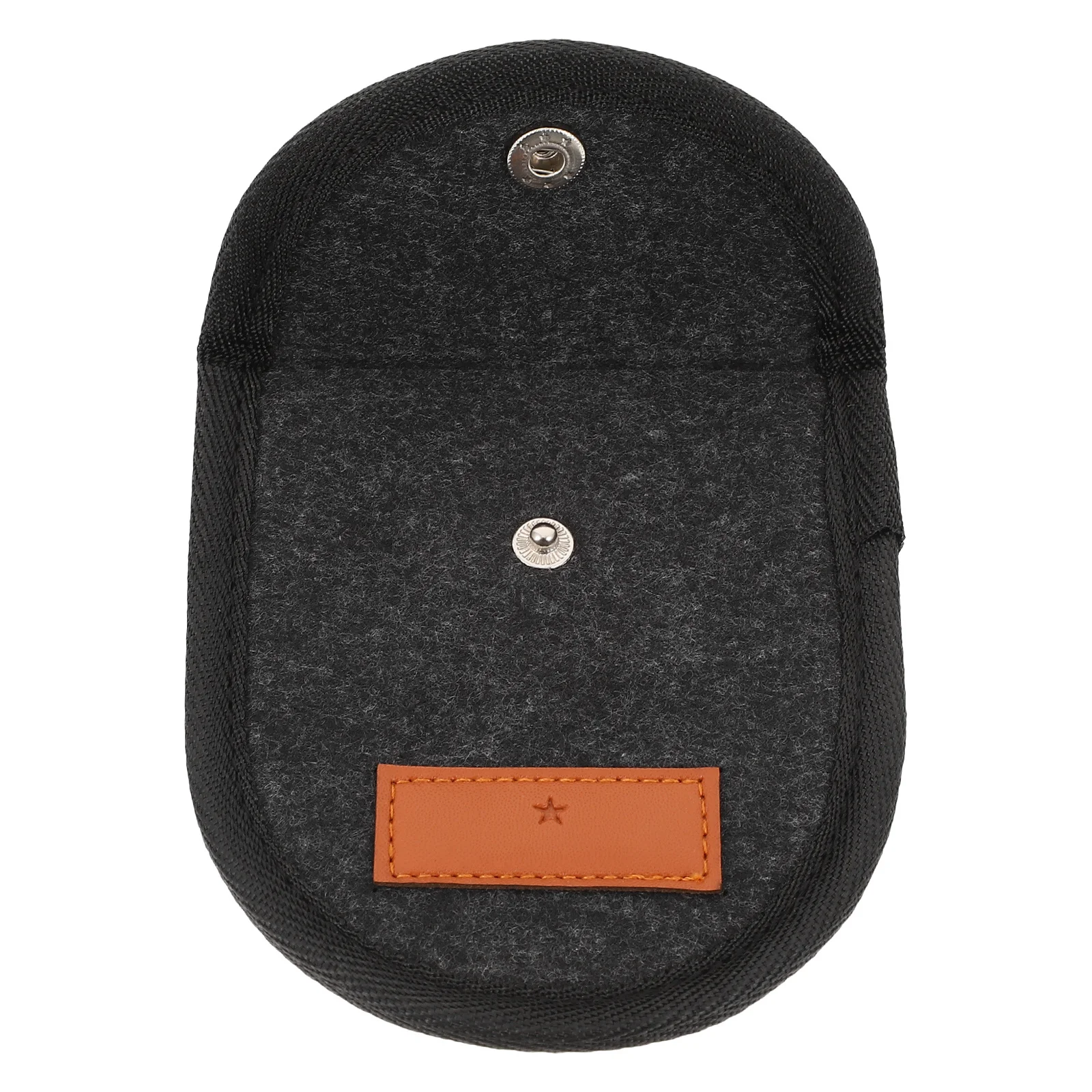 

Guitar Picks Holder Bag Portable Felt Zipper Closure Lightweight Compact Design Easy Carry For Electric Acoustic Guitar Ukulele