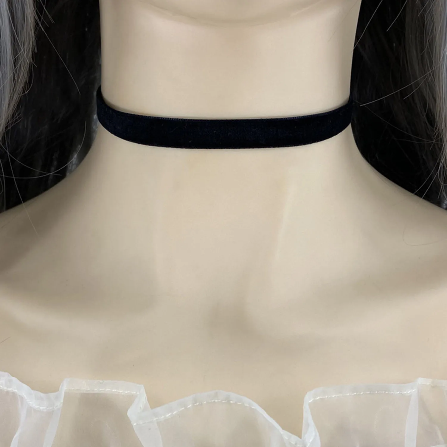 Gothic Style Black Velvet Choker Necklaces Rope Women Tattoo Necklace Neck Decoration Short Chocker Jewelry On The Neck Collar image 4