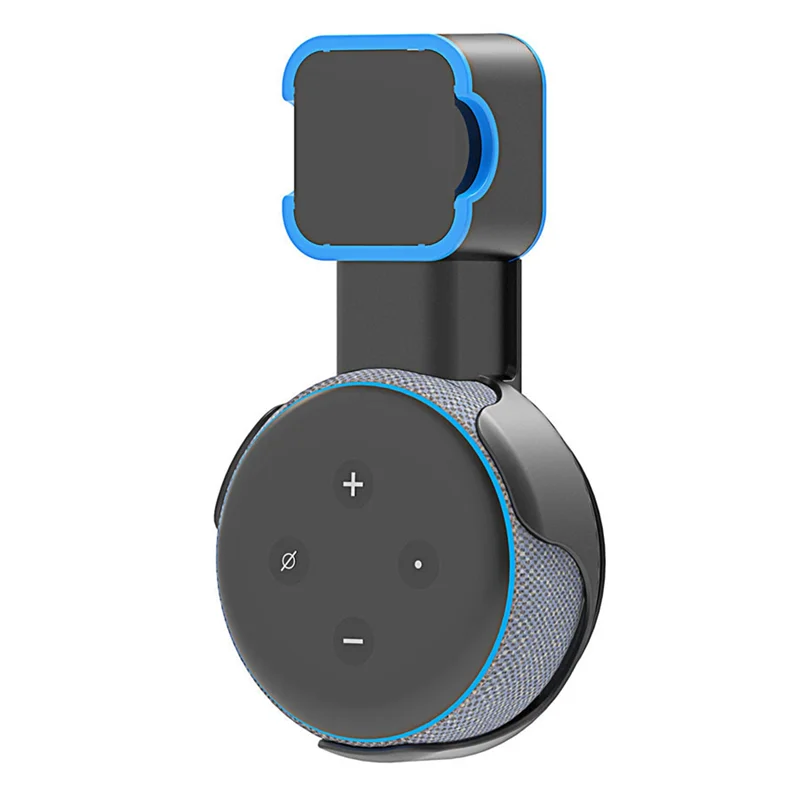 【ใหม่】ที่วางติดผนังสําหรับ Amazon Dot 3Nd Generation ลําโพงในร่มกล่องเสียงเคสสีขาวอุปกรณ์เสริมชิ้นส่วน 1 ชิ้น
