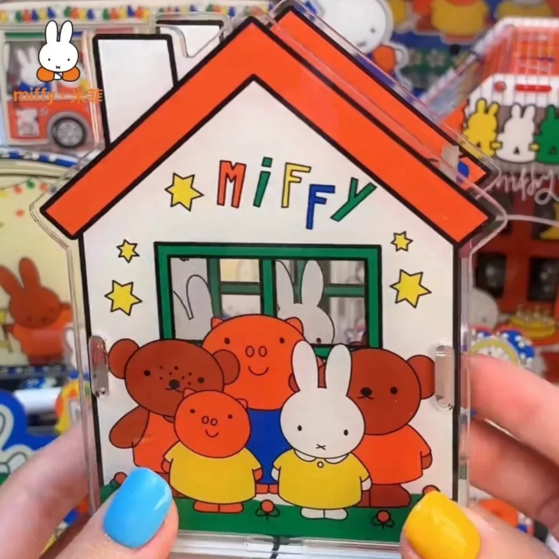 

Подставка для ручек Miffy, мультяшный дизайн, стильное украшение для рабочего стола, органайзер для школьных принадлежностей, коробка для хранения кистей для макияжа и помады, подарок