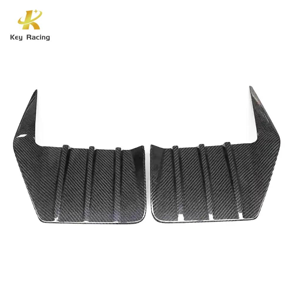 G87 M2 Rear Wrap Side Corner Cover Carbon Fiber MP Style Rear Bumper Wrap Angle For BMW 2 Series G87 M2