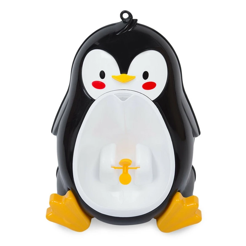 

Baby Boy Potty Toilet Training Penguin Children Stand Vertical Urinal Boys Pee Infant Toddler Wall-Mounted