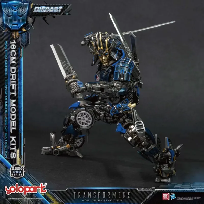 Neu auf Lager Transformation Spielzeug YoloPark Blue Warrior Drift AMK PRO Desperate Rebirth Figur Modell Sammlung Spielzeug Geschenk