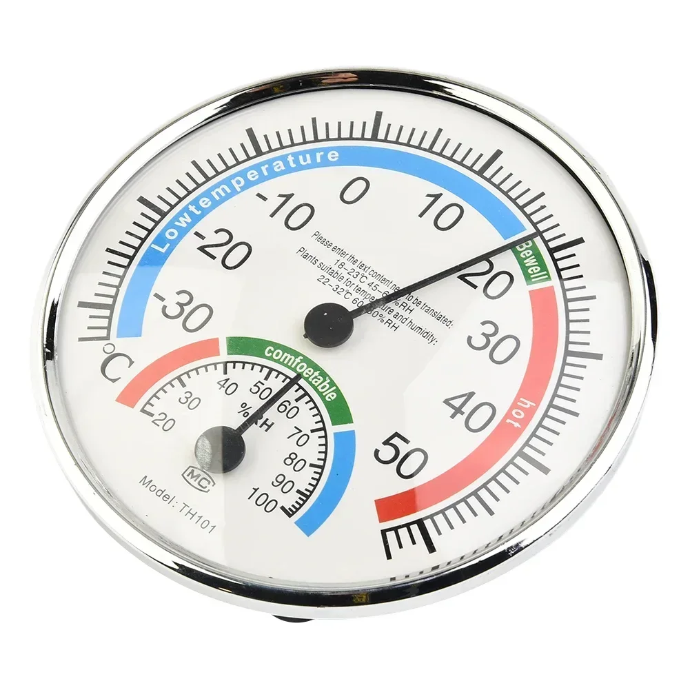 Thermo-hygrometer For Office Restaurant Hotel Lobby Thermometer Hygrometer Thermo Analogue Humidity Room Climate Control Inside