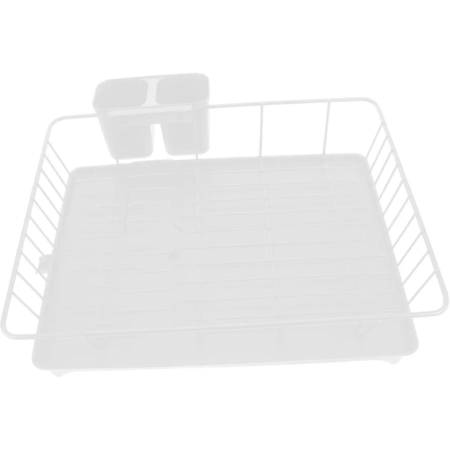 Stendino per piatti per lavello da bancone da cucina, portautensili per lavello da cucina